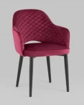 Стул Stool Group Венера диамант велюр бордовый УТ000034859