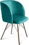 Стул SHT-ST33-1/S37 альпийский бирюзовый/медный металлик Sheffilton 9963415503