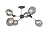 Потолочная люстра на штанге Мелодия Света SL1N P5698-6 BK+CR 000067867