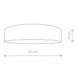 Потолочный светильник круглый Nowodvorski Laguna 8957 (220V, круглые)