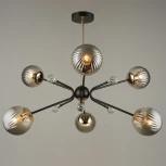 Потолочная люстра на штанге Reluce 04901-0.3-06 COFFEE+FGD (220V, шар)