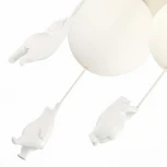Потолочная люстра для детской Modena SLE115402-03 (220V, шарики, животные)