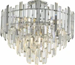 Потолочная люстра хрустальная на штанге Arte Milano Sorrento-4409 374409/7/60/470 CR (220V)