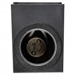 Архитектурная подсветка под лампу GU10 черный Uniel UUL-A01S UUL-P41A 6W/GU10 IP65 BLACK