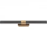 Настенный светильник Crystal Lux PRADA AP10W BLACK (LED, 220V, круглые)