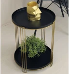 Столик журнальный SHT-CT31 золото/черный муар от фабрики Mebelik