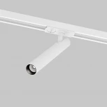 Трековый светильник однофазный Maytoni Focus T TR141-1-6W4K-M-W (LED, 220V, круглые)