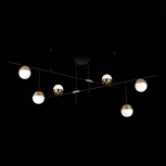 Потолочная люстра на штанге ST Luce Albero SL1507.422.06 (220V, на тросе, шарики)