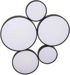 Потолочные светильники Loft It Drum 10218 Black (LED, 220V, круглые)