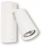 Спот Feron ML1850 BELL 48419 35W, GU10, белый (220V, выключатель)