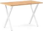 Стол Notta Алеста Лофт 120 25 мм дуб вотан / белый матовый 506953