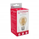 Лампочка светодиодная филаментная прозрачная груша E27 11W Thomson A60 TH-B2112