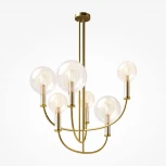 Потолочная люстра на штанге Maytoni Status MOD333PL-06BS (220V, шарики)