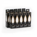 Лампочка светодиодная E14 5W 2700K Gauss Filament 104201105