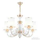 Подвесная люстра Arte Milano Florentia-1097 301097/5 Wh/Gd (220V, на цепи)