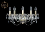 Бра Art Classic 10.11 10.11.5.165.Gd.Sp (220V, хрусталь, подвески, подсвечник, свеча)
