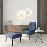 Настенный светильник светодиодный Denkirs Round DK5035-SG (220V)