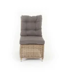 Плетеный центральный модуль дивана, цвет соломенный 4SIS Бергамо YH-C1509W