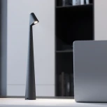 Настольная лампа светодиодная с аккумулятором Elektrostandard Elite TL70250 черный (регулировка яркости)