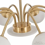 Потолочная люстра на штанге Arte Milano 271069/8 GD (220V, шарики)