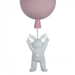 Подвесной светильник Loft IT Cosmo 10044/200 Pink (для детской, 220V, шар, фигура человека, космос)