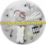 Потолочная люстра светодиодная Natali Kovaltseva Effect LED LAMPS 81116 с пультом ДУ, моб. приложением 100W, белый, LED (регулировка яркости, 220V, цветы, листья)