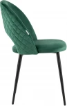 Стул Stool Group Меган NEW велюр с ромбами зелёный УТ000035474