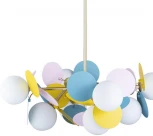 Подвесная люстра Loft IT Matisse 10008/8 mult (для детской, 220V, на тросе, шарики)