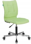 Кресло Бюрократ CH-330M светло-салатовый Velvet 81 крестовина металл хром