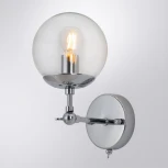 Бра Arte Lamp Bolla A1664AP-1CC (220V, выключатель, шар)