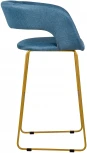 Стул полубарное R-Home Hugs Синий/Link Золото