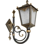 Настенный фонарь уличный Кузнечное дело Квадро 32-001-ЧЗ (220V, ковка, под старину, IP54)