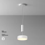 Потолочный светильник круглый Maytoni Zon C032CL-24W3K-RD-W (LED, 220V, круглые)