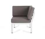 Модуль диванный угловой, каркас из алюминия 4SIS Глория GLO-MAS1-001