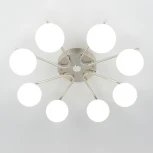 Потолочная люстра RGB с пультом управления Citilux Адам Смарт CL228A181 (LED, 220V, умный дом - Алиса, шарики)