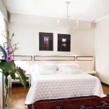 Подвесная люстра Eurosvet Tomas 60018/3 белый с золотом (220V, на цепи, подсвечник, свеча)