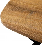 Стол журнальный R-Home Flora Q Шерман коньяк