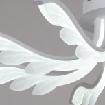 Потолочная люстра светодиодная с пультом и ночным режимом Reluce 14390-0.3-08S white (Умный дом) (220V)