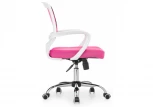 Компьютерное кресло Woodville Ergoplus белое / розовое 11652