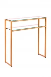 Консольный стол AllConsoles 1044-CG clear золотой