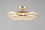 Потолочная люстра на штанге хрустальная Wiga APL.758.17.09