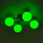 Потолочная люстра RGB на штанге Citilux Адам Смарт CL228A143 (LED, 220V, умный дом - Алиса, Маруся, Салют, шарики)