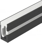 Силиконовый профиль WPH-FLEX-0612-SIDE-S8-10m BLACK (Arlight, Силикон) 045785