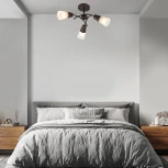 Потолочная люстра на штанге Escada Calla 1109/3P Wenge Е14*40W