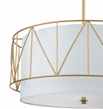 Подвесной светильник Charme V000274 (13016/3P Gold) (220V, на цепи)