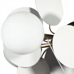 Подвесная люстра Loft IT Matisse 10008/6 white (для детской, 220V, на тросе, шарики)