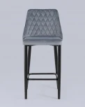 Стул полубарный Stool Group Диего велюр серый УТ000025314