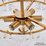 Потолочная люстра на штанге Arte Milano Rim 313009/D500 BS (220V, круглые)