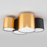 Потолочная люстра TK Lighting Mona 3446 Black/Gold