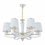 Подвесная люстра Arte Milano Florentia-2457 302457/6 Wh/Gd (220V, на цепи)